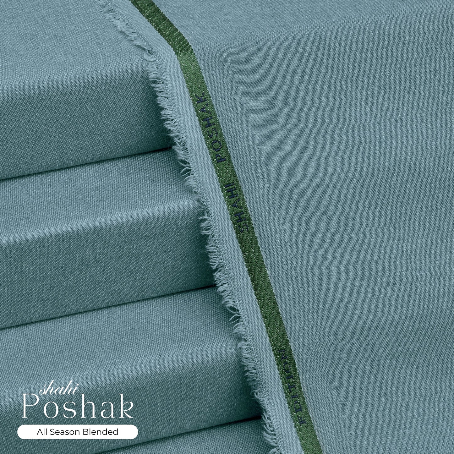 Shahi Poshak - All Season Wash & Wear - Aqua