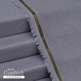 Shahi Poshak - Premium Summer Wash & Wear - Bluish Gray