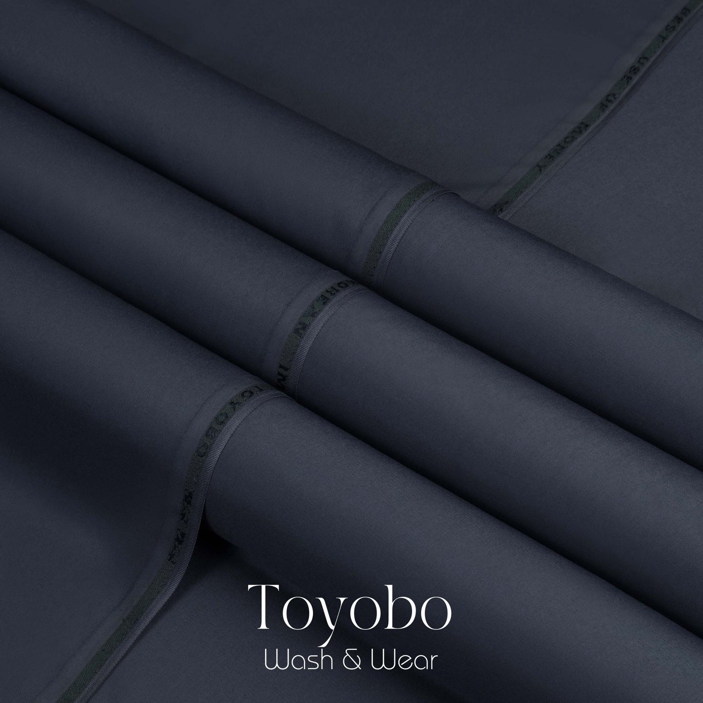 Dark Gray - Toyobo Korean - Blended Fabric
