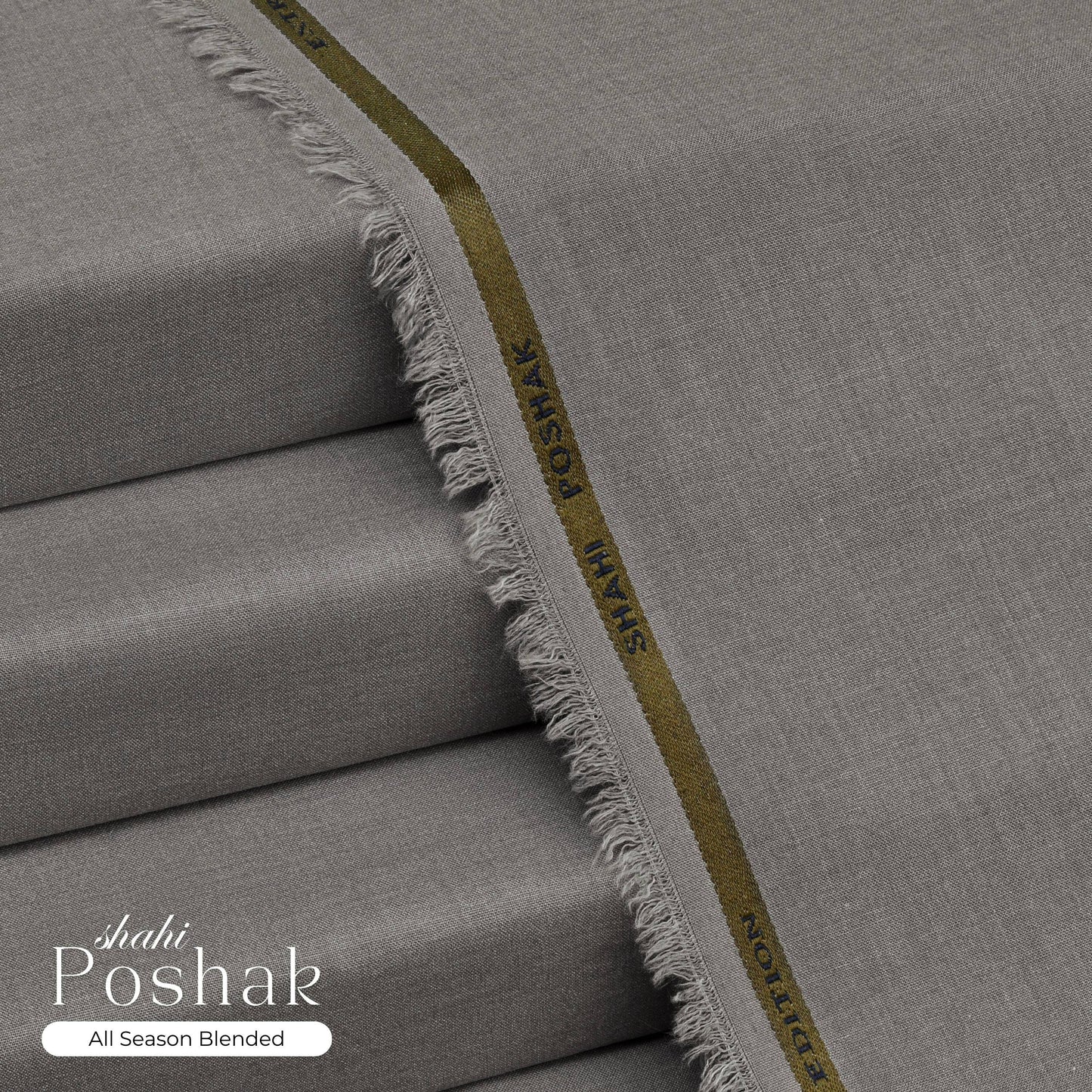 Shahi Poshak - Summer Wash & Wear - Gray