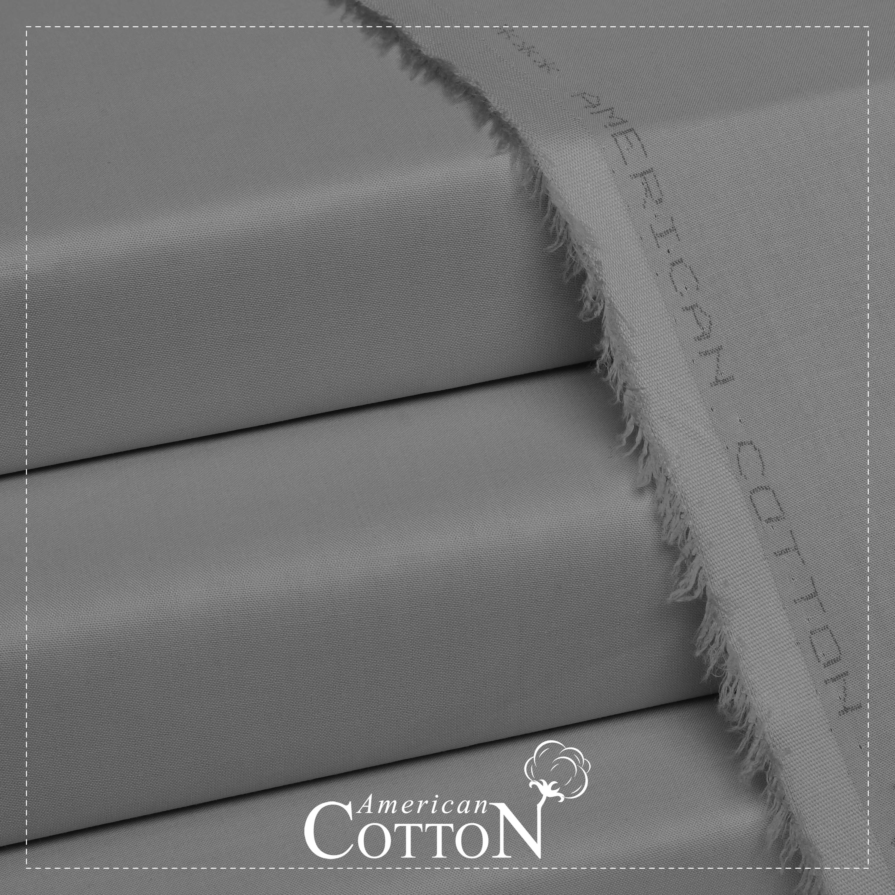 Lite Gray - American Pima Cotton - Soft