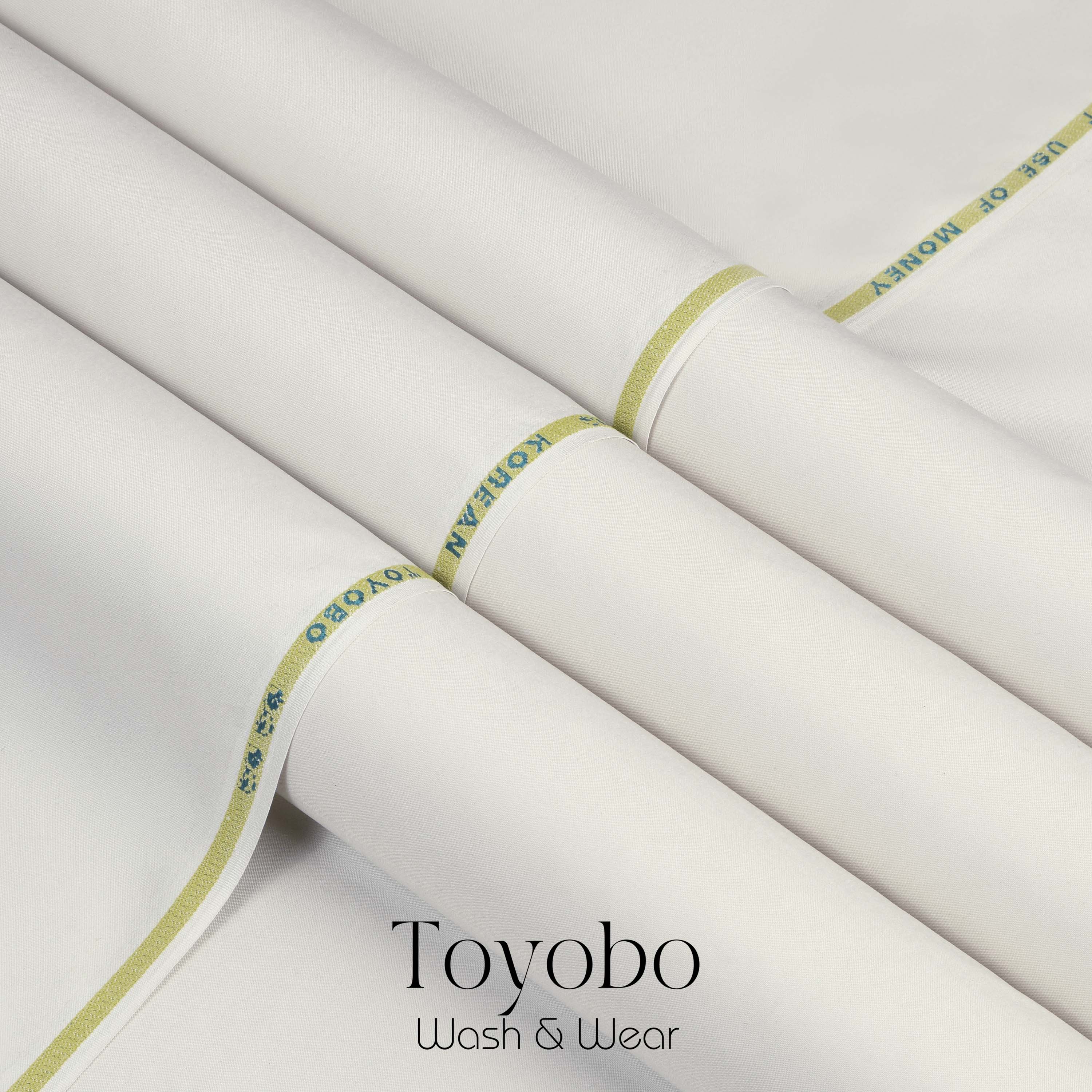 Off White - Toyobo Korean - Blended Fabric