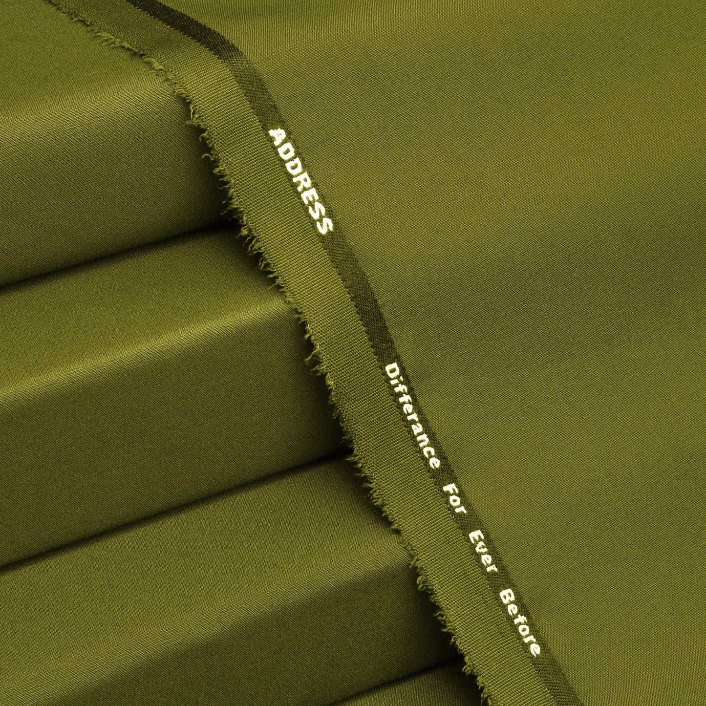 Address - Premium Blended Fabric - Olive