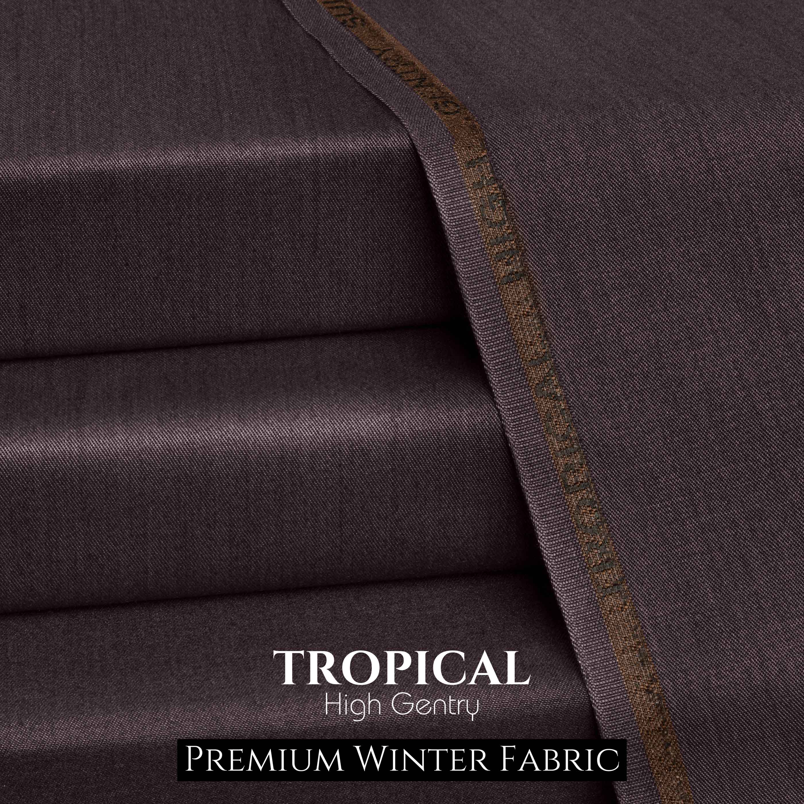 Tropical High Gentry - Plum - Premium Winter Fabric