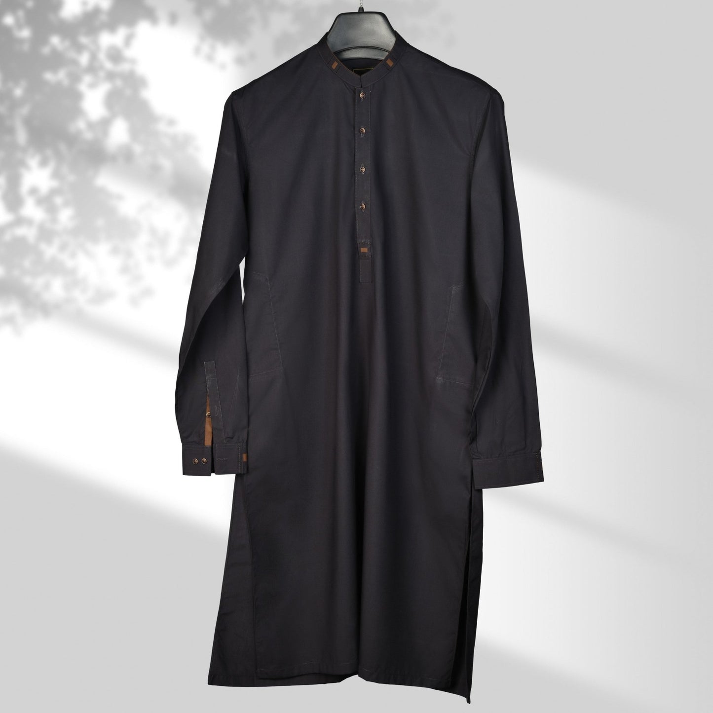 Designer -Purple Blended Kameez Shalwar - Faateh Store