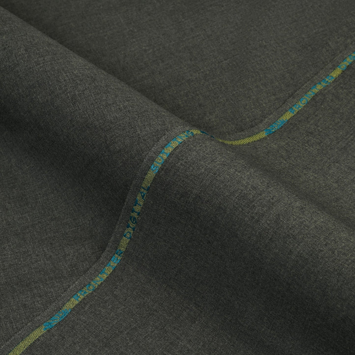 Frontier Suiting - Forest Green - Premium Winter Fabric #3 - Faateh Store