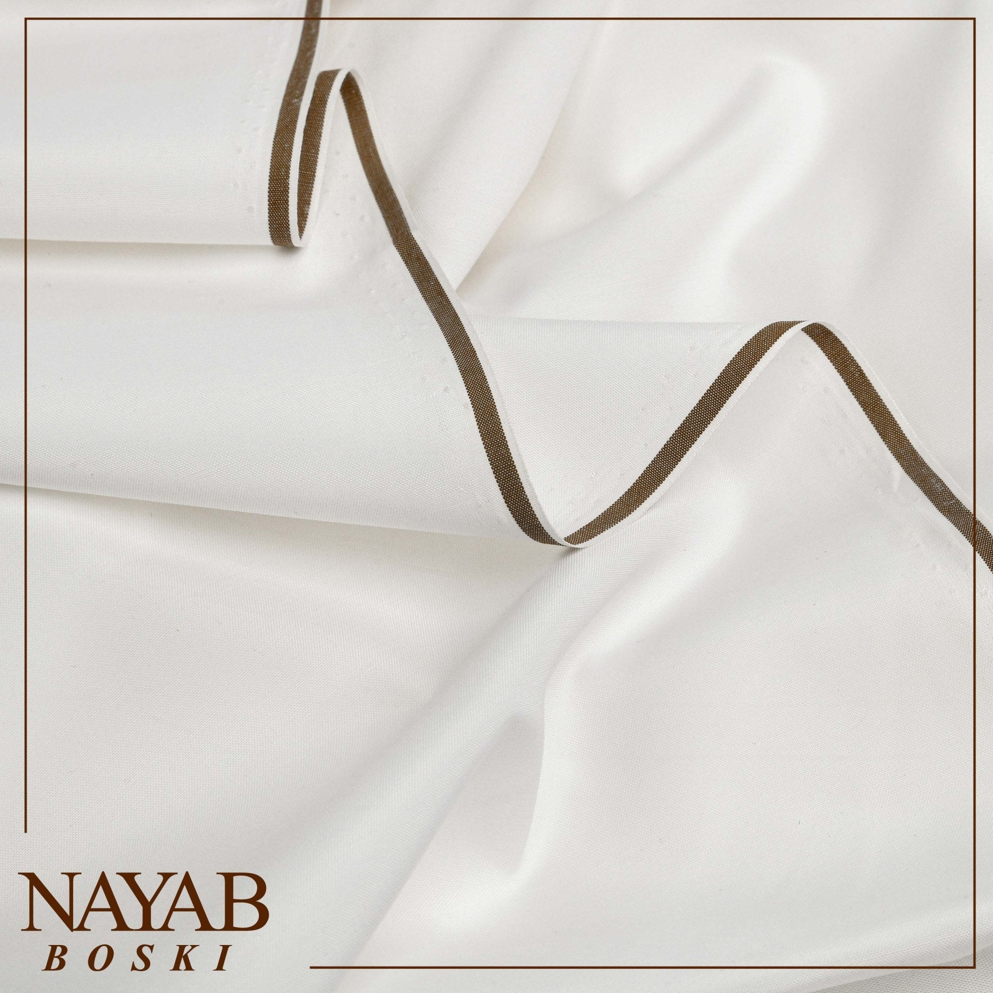 Nayab Boski - Off White - Faateh Store