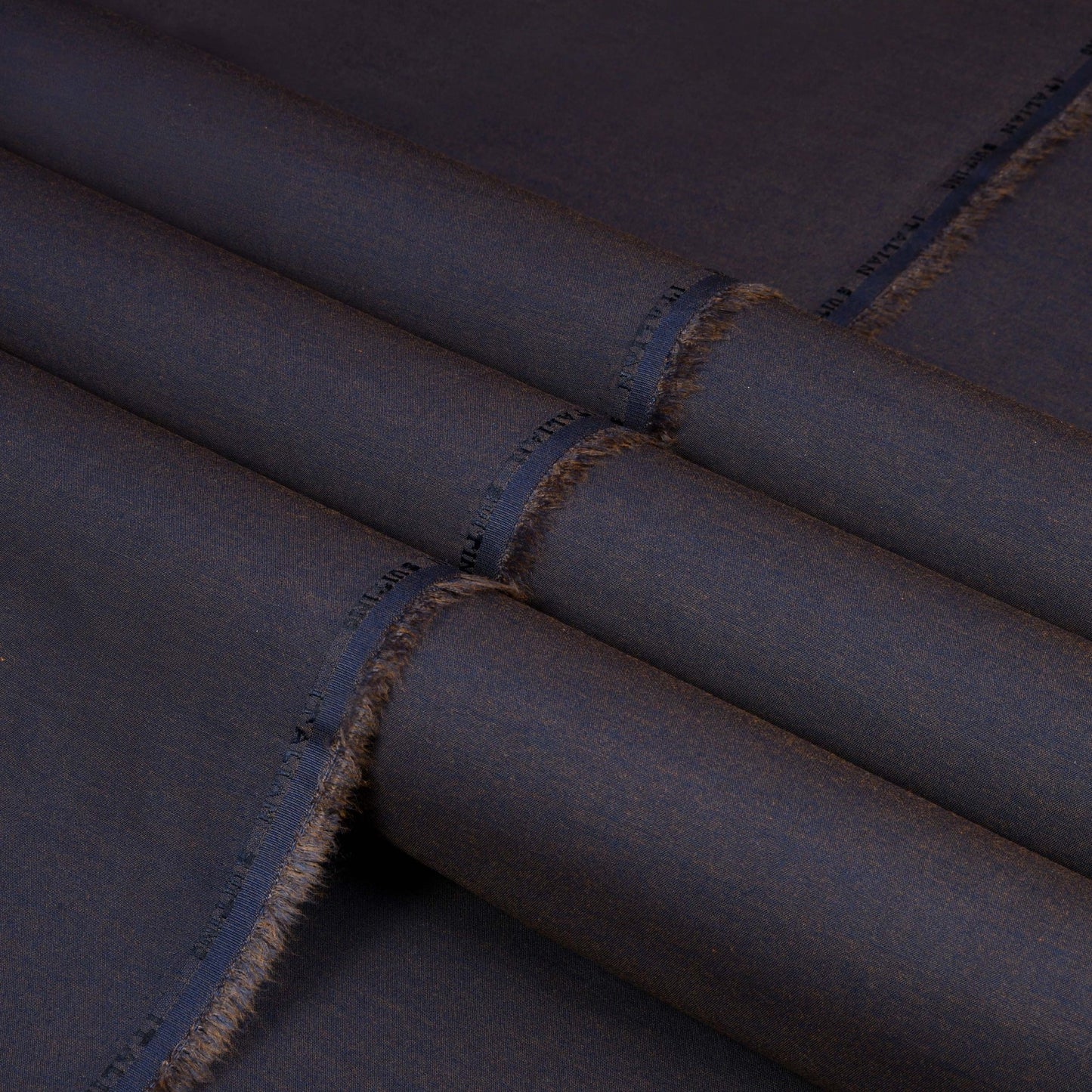 Purple - Italian Suiting- Two Tone Blended Fabric - 7 - Faateh Store