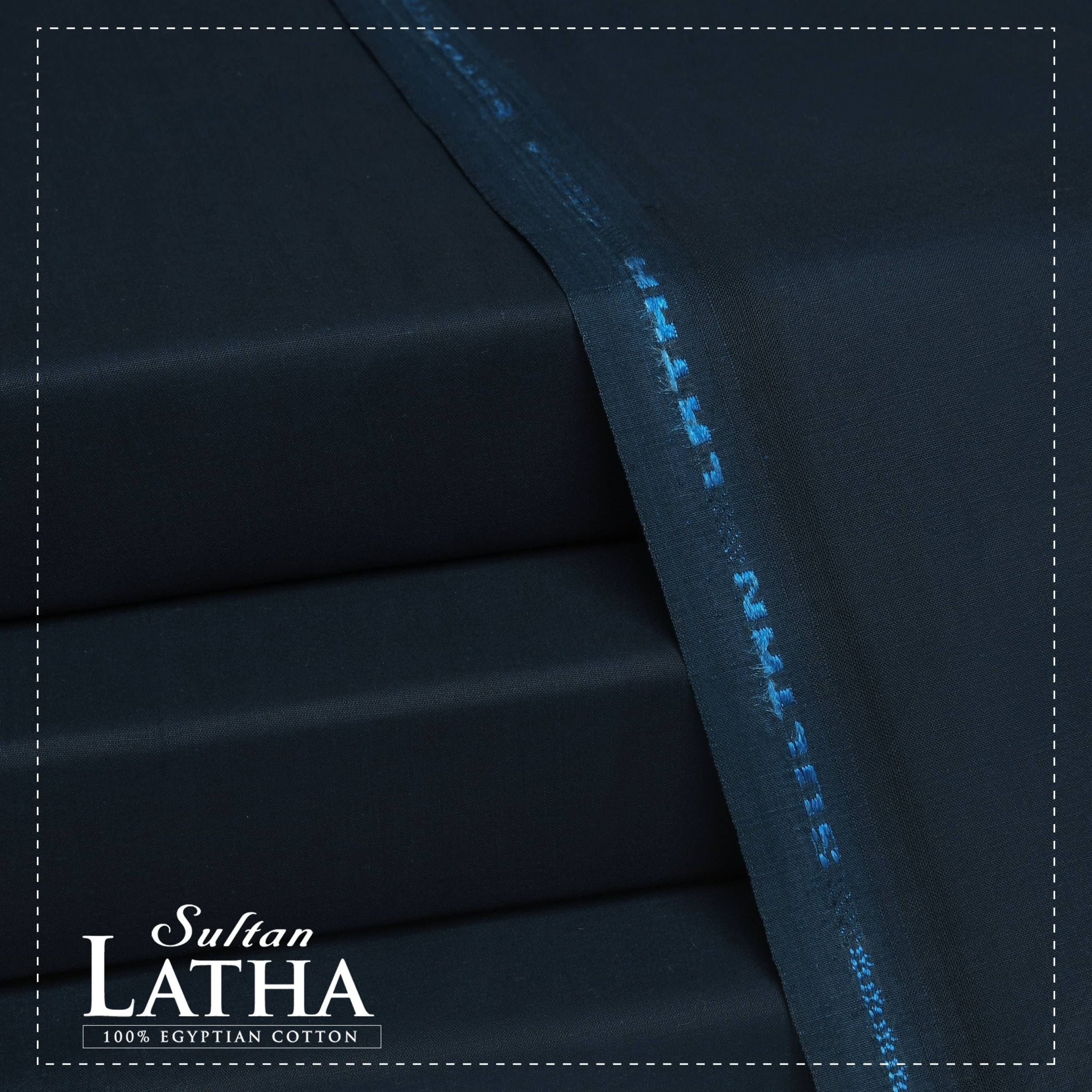 Sultan Latha - Soft - Blue - Faateh Store