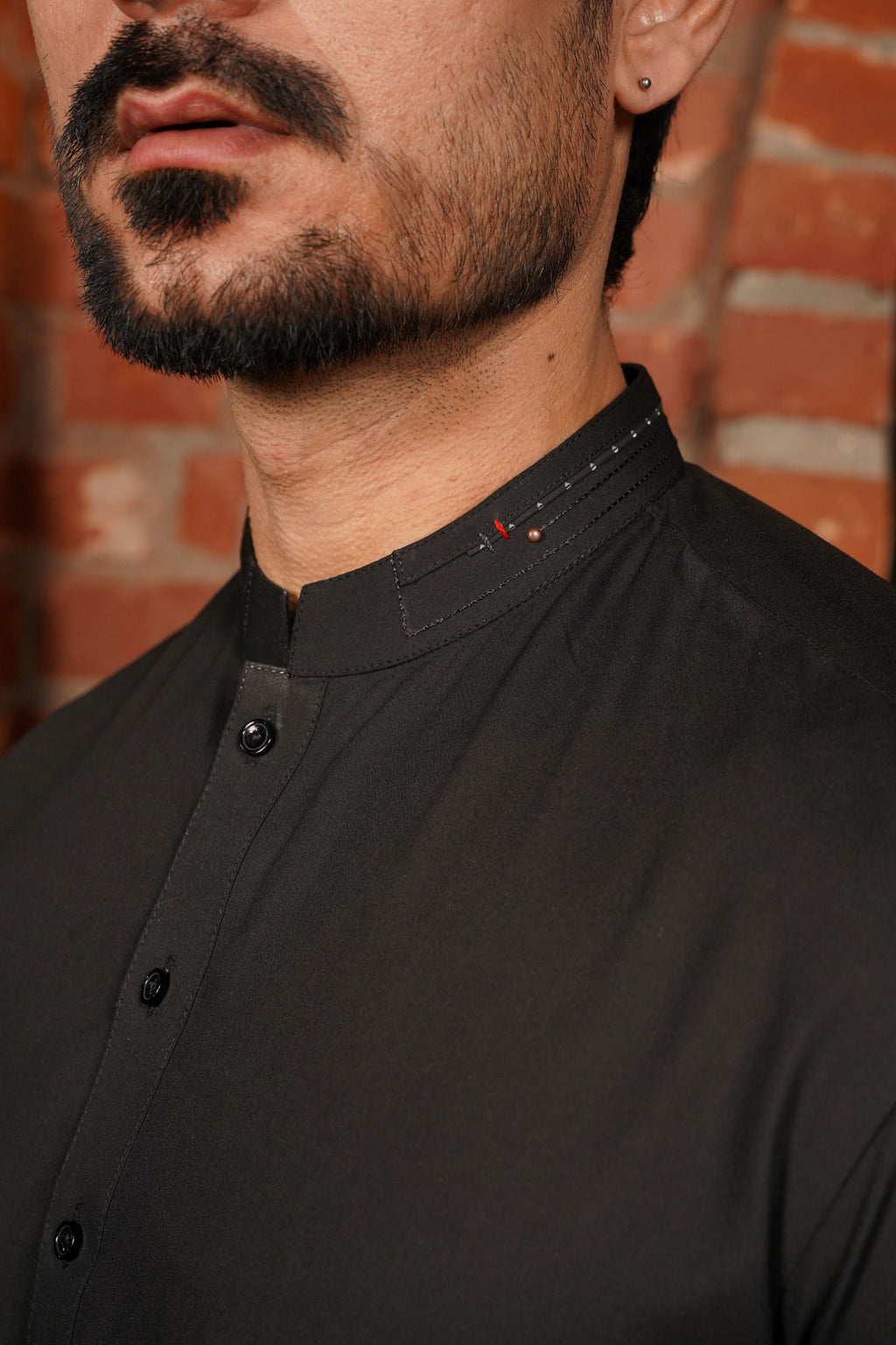 Black Detailing Kameez Shalwar