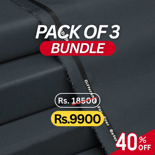 Bundle Pack of Any 3 Address Wash & Wear (Flat 40% Off)