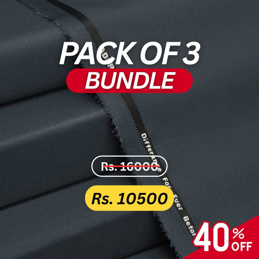 Bundle Pack of Any 3 Address Wash & Wear (Flat 40% Off)