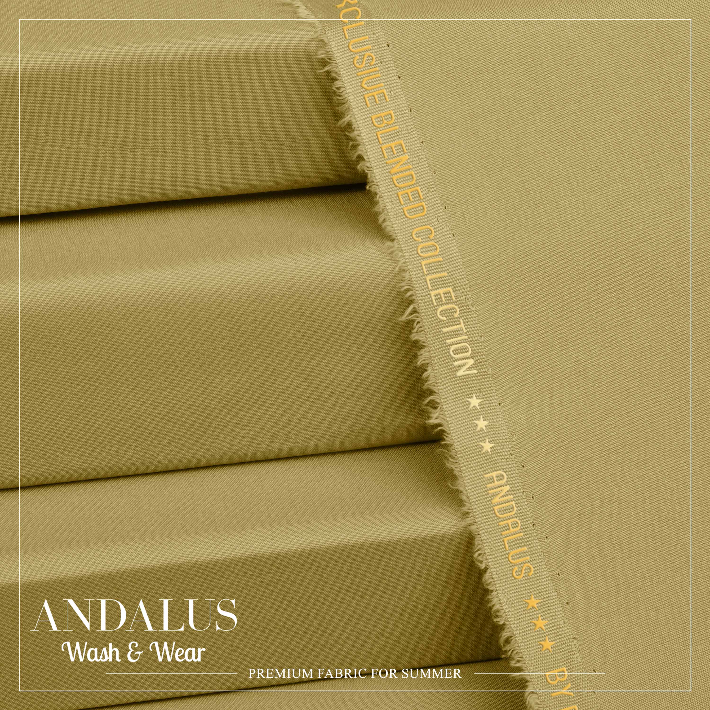 American Gold - Andalus - Wash & Wear Fabric
