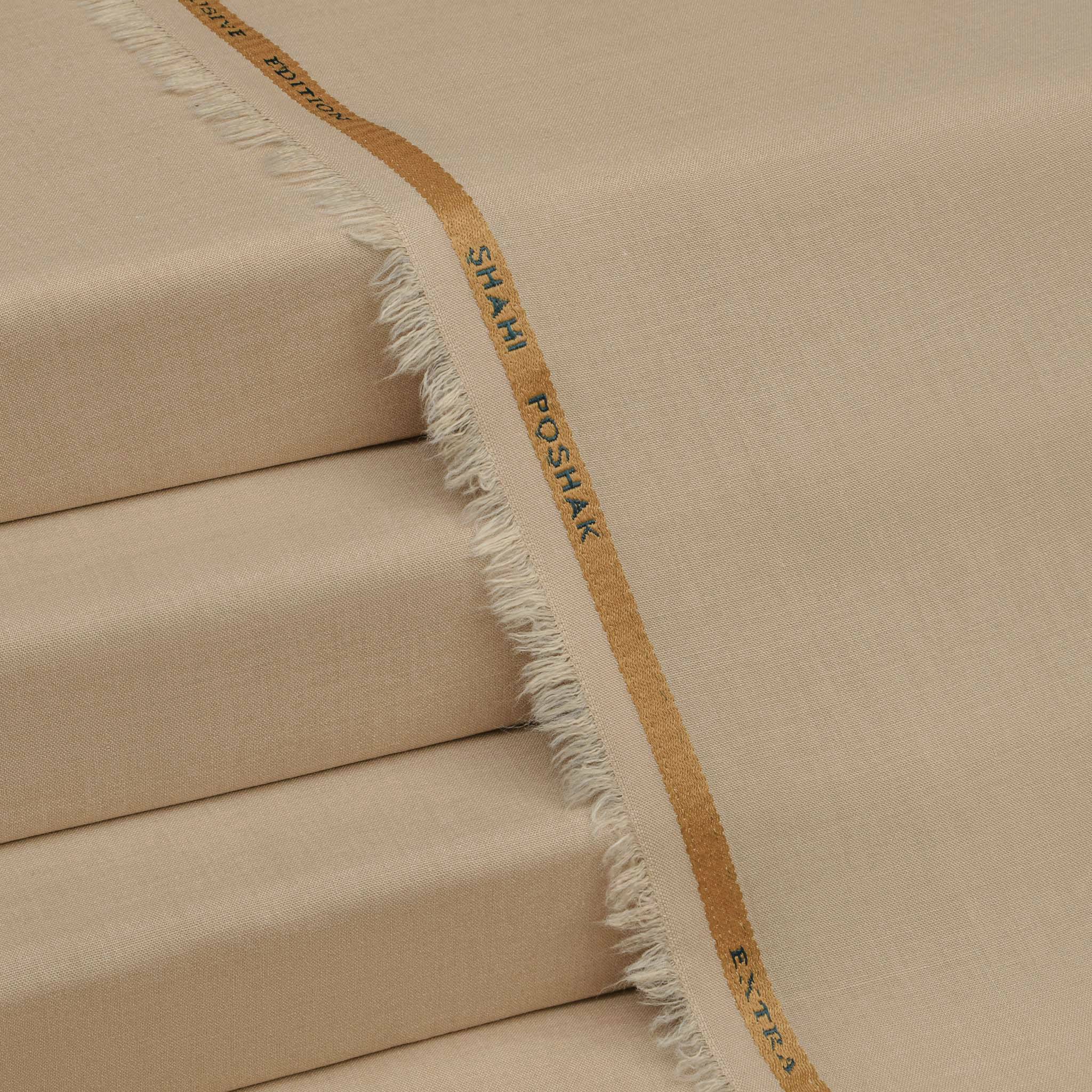 Shahi Poshak - Premium Summer Wash & Wear - Beige