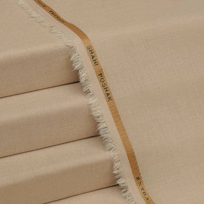 Shahi Poshak - Premium Summer Wash & Wear - Beige