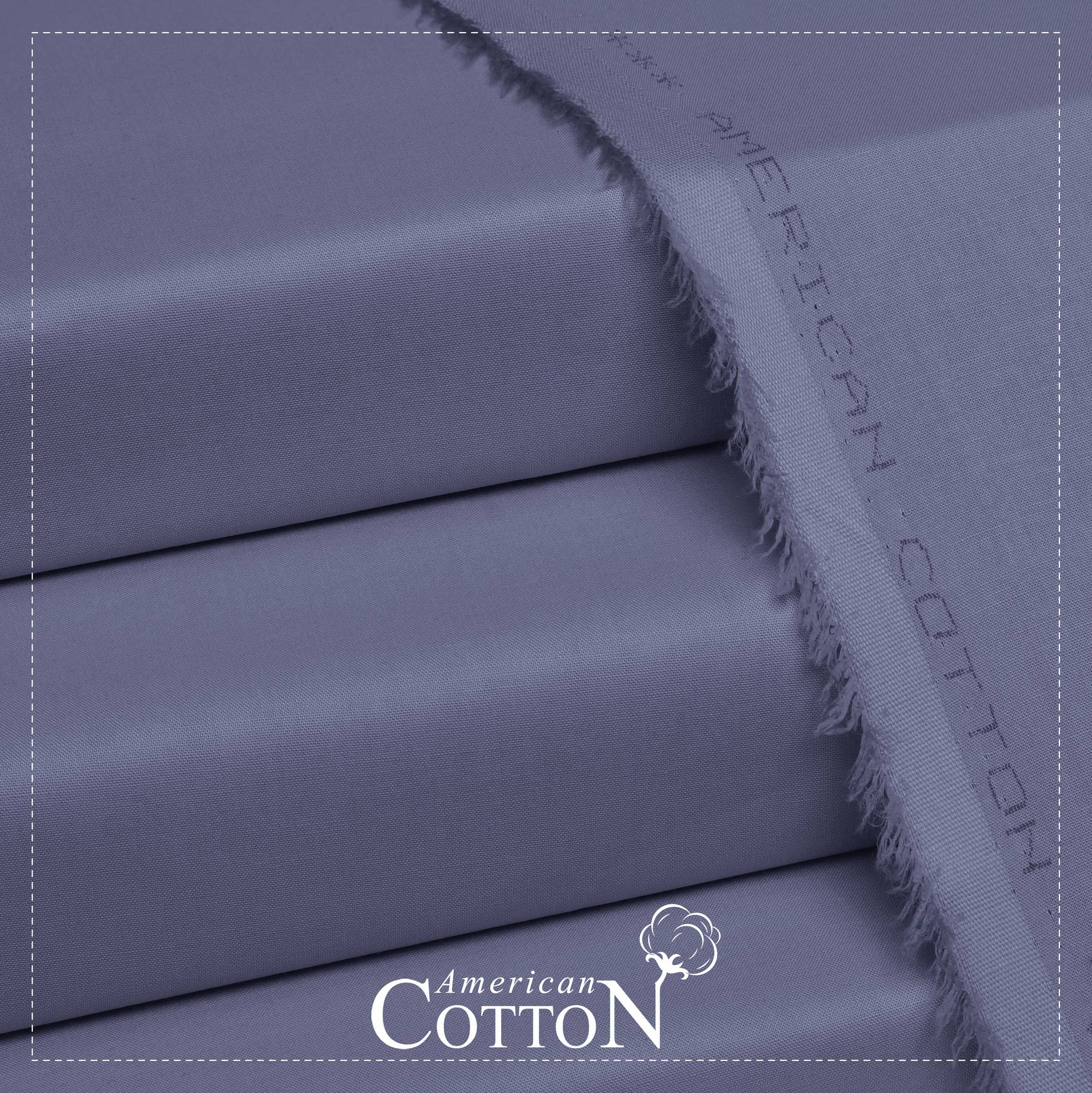 Bluish Gray - American Cotton - Soft
