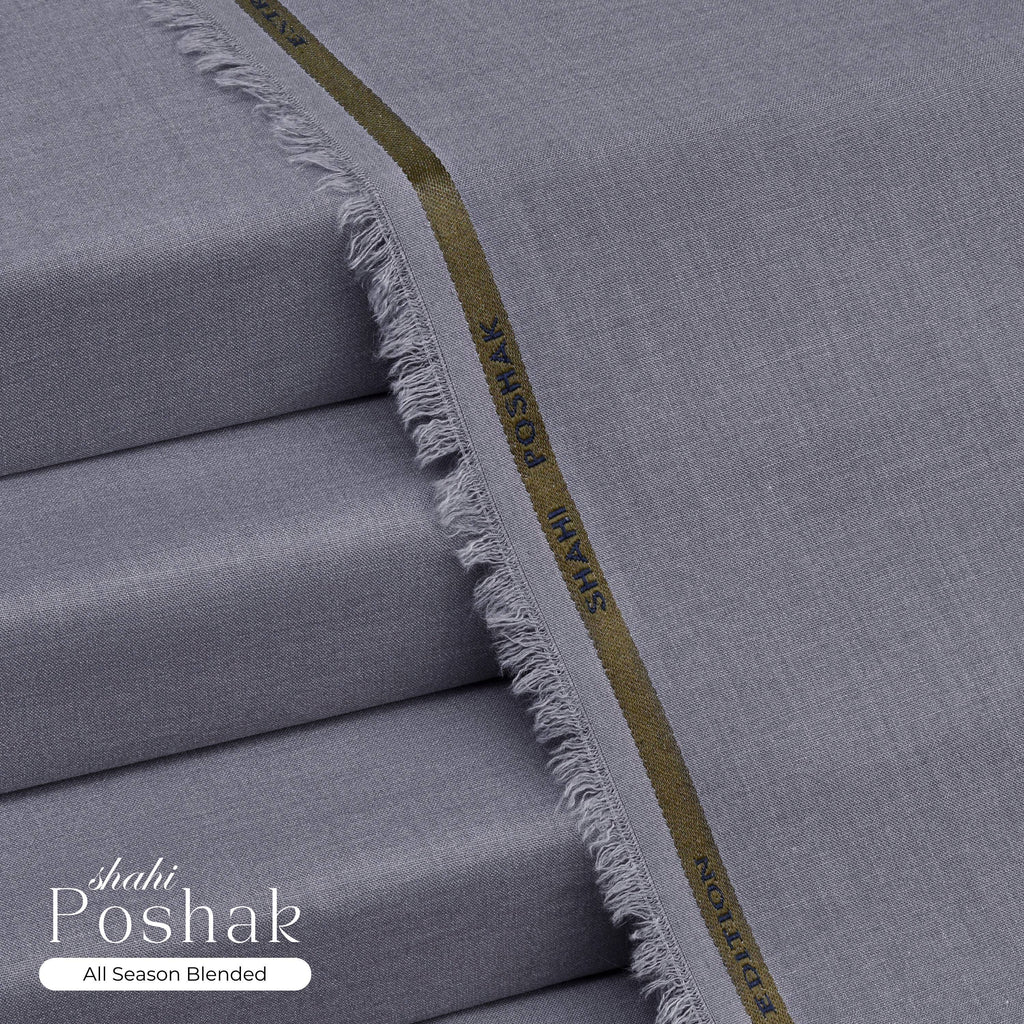 Bluish Gray Shahi Poshak 4 Meters - Faateh Father’s Day Special