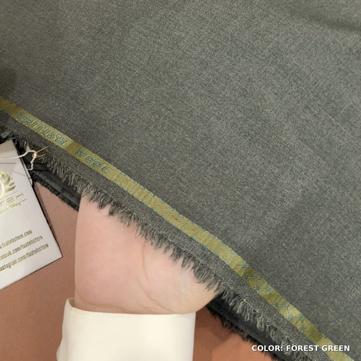 British Wool - Forest Green