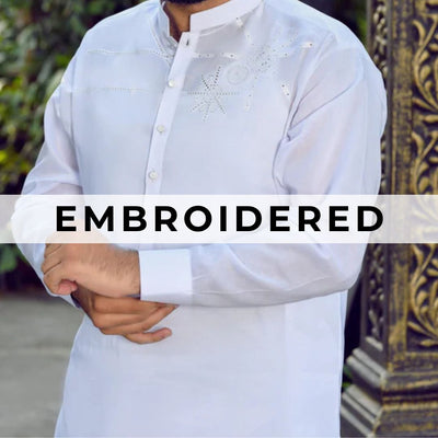 Embroidered