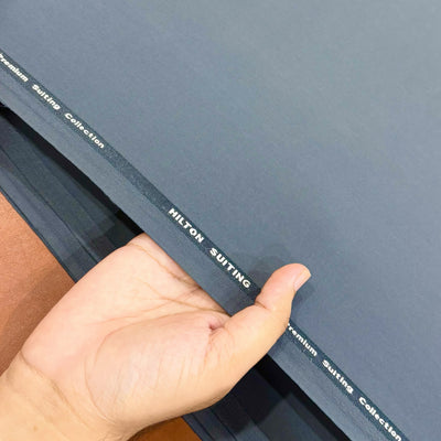 Hilton - Premium Blended Fabric - Charcoal Gray