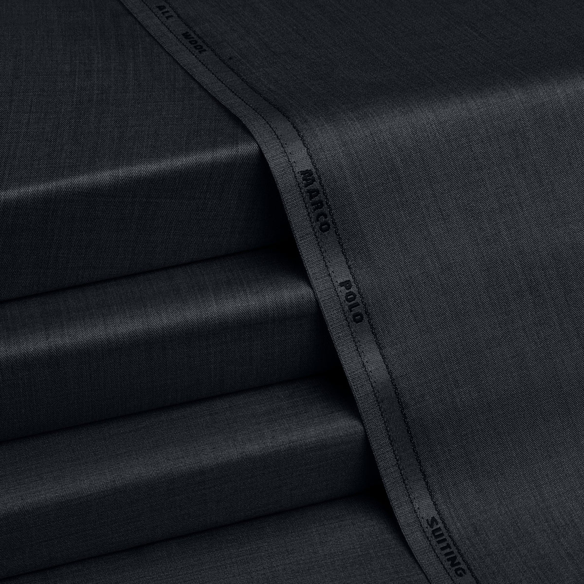 Marco Polo Suiting - Premium Winter Fabric - Charcoal