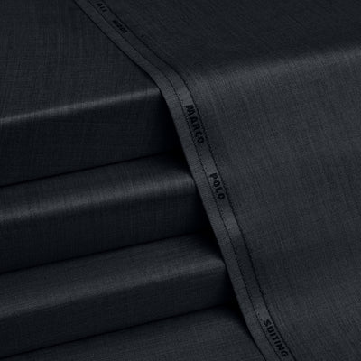 Marco Polo Suiting - Premium Winter Fabric - Charcoal