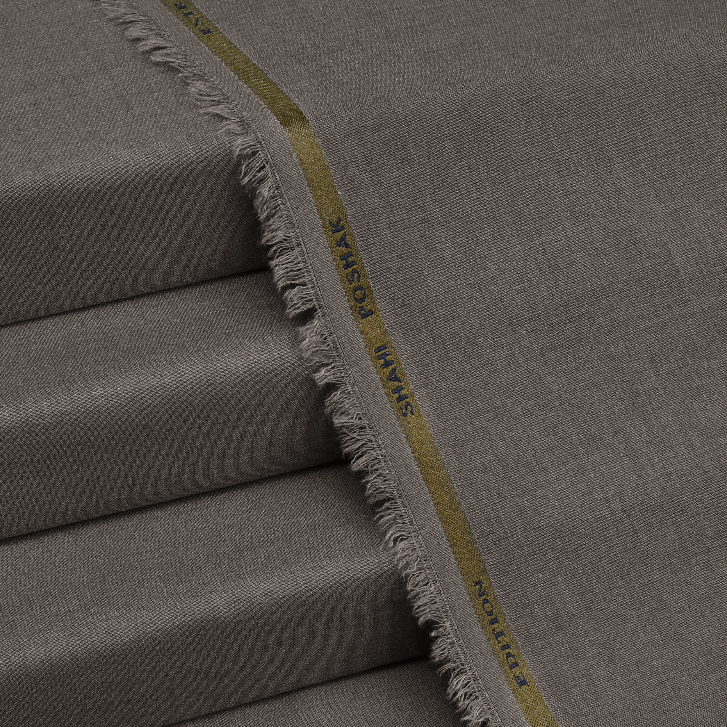 Shahi Poshak - Premium Summer Wash & Wear - Dark Gray