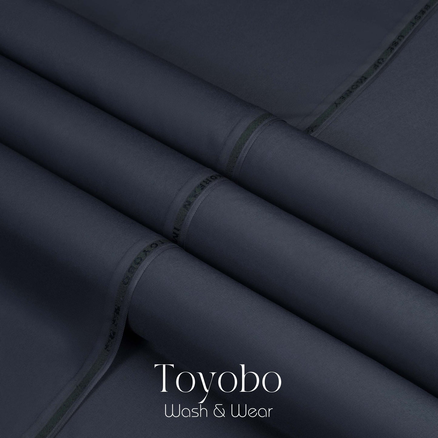 Dark Gray - Toyobo Korean - Blended Fabric
