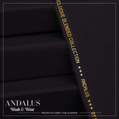 Dark Purple - Andalus - Wash & Wear Fabric