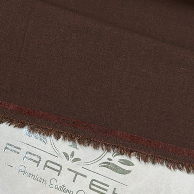 British Wool – Premium Winter Fabric - Deep Maroon
