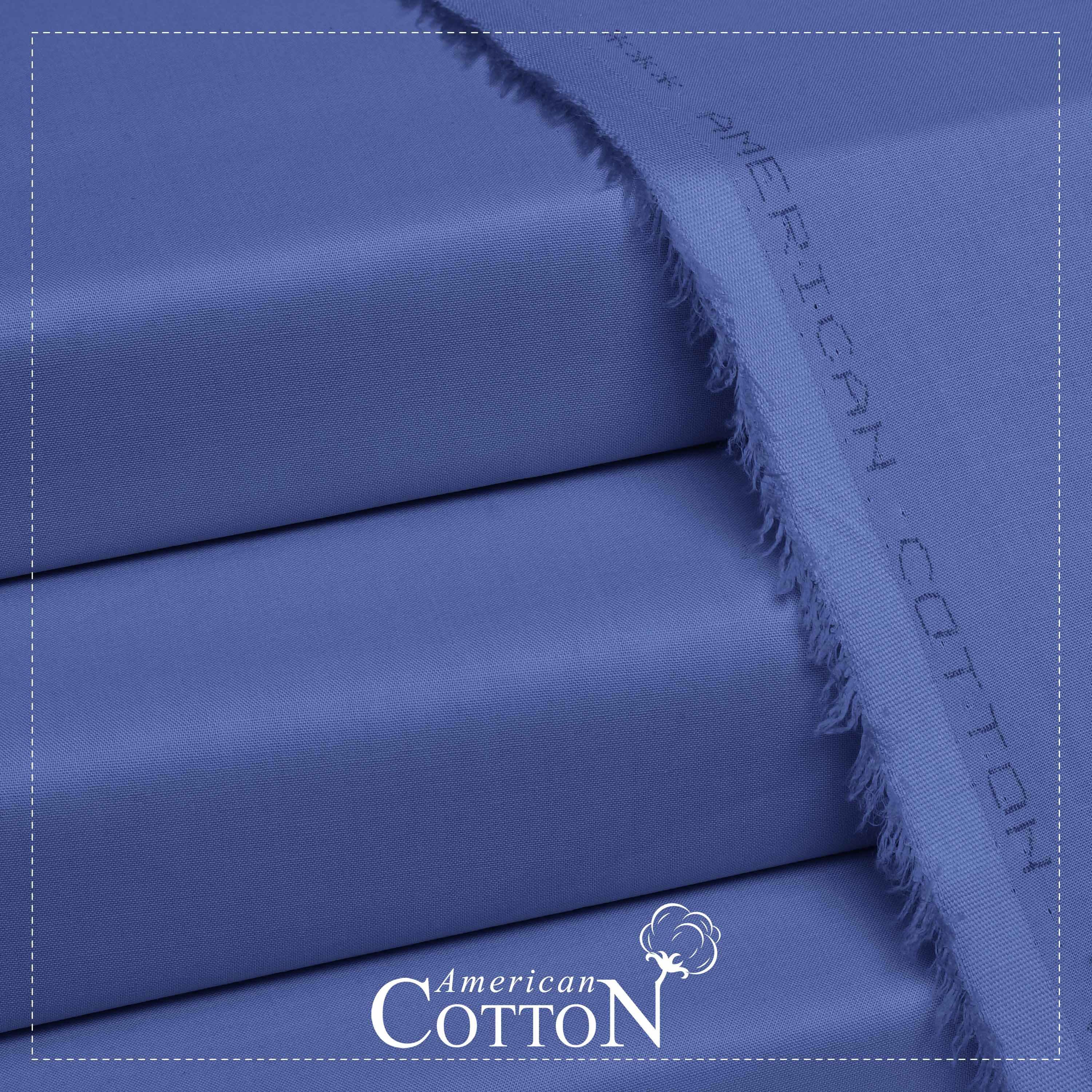 Dubai Blue - American Pima Cotton - Soft