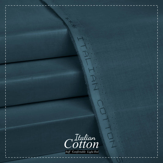 Ever Green - Italian Cotton - Semi Stiff