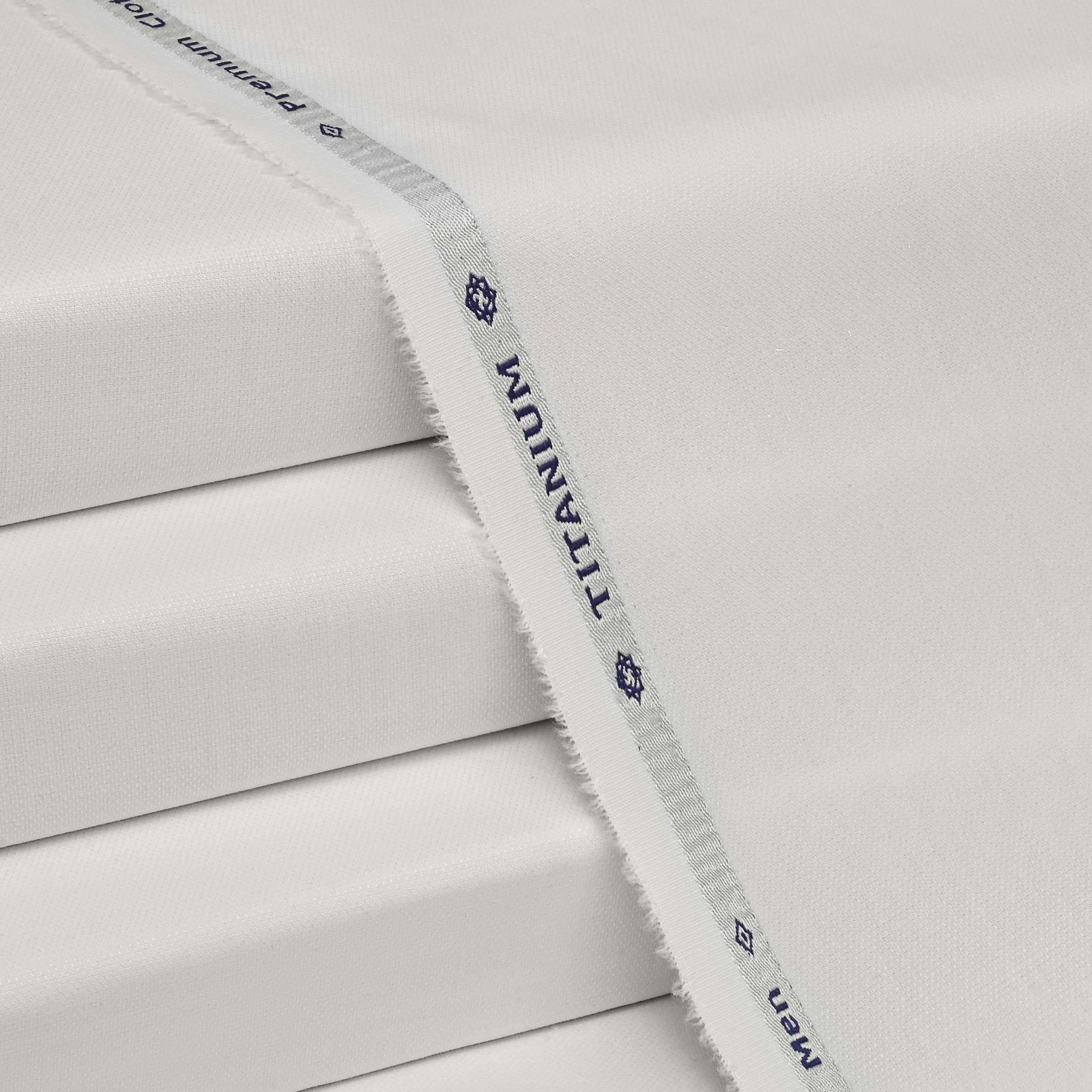 Titanium - Elite Textured Wash & Wear - White