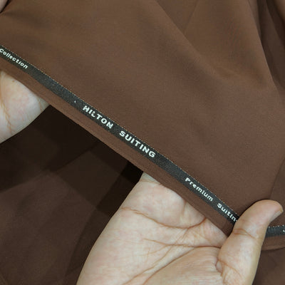 Hilton - Premium Blended Fabric - Brown