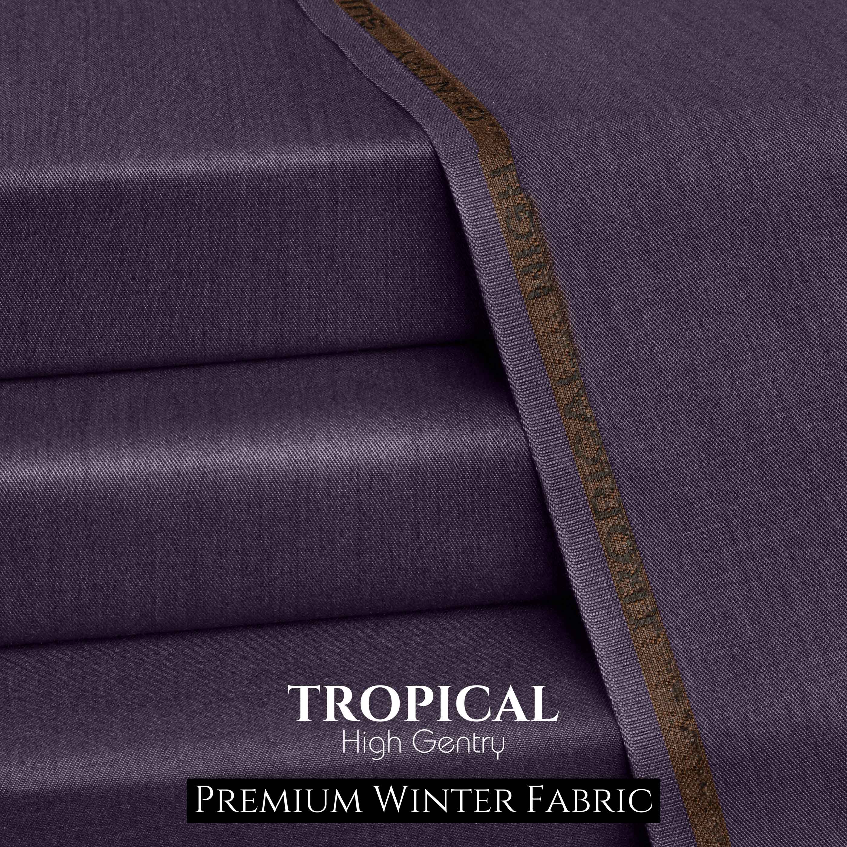 Tropical High Gentry - Indigo - Premium Winter Fabric