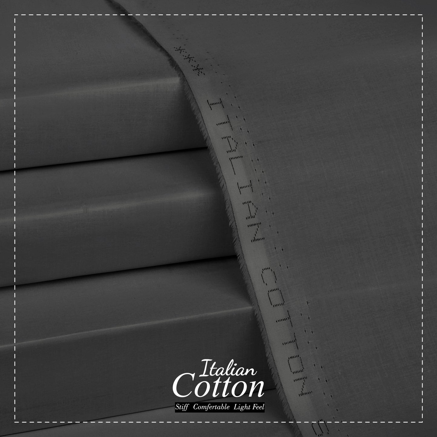 Iron - Italian Cotton - Semi Stiff