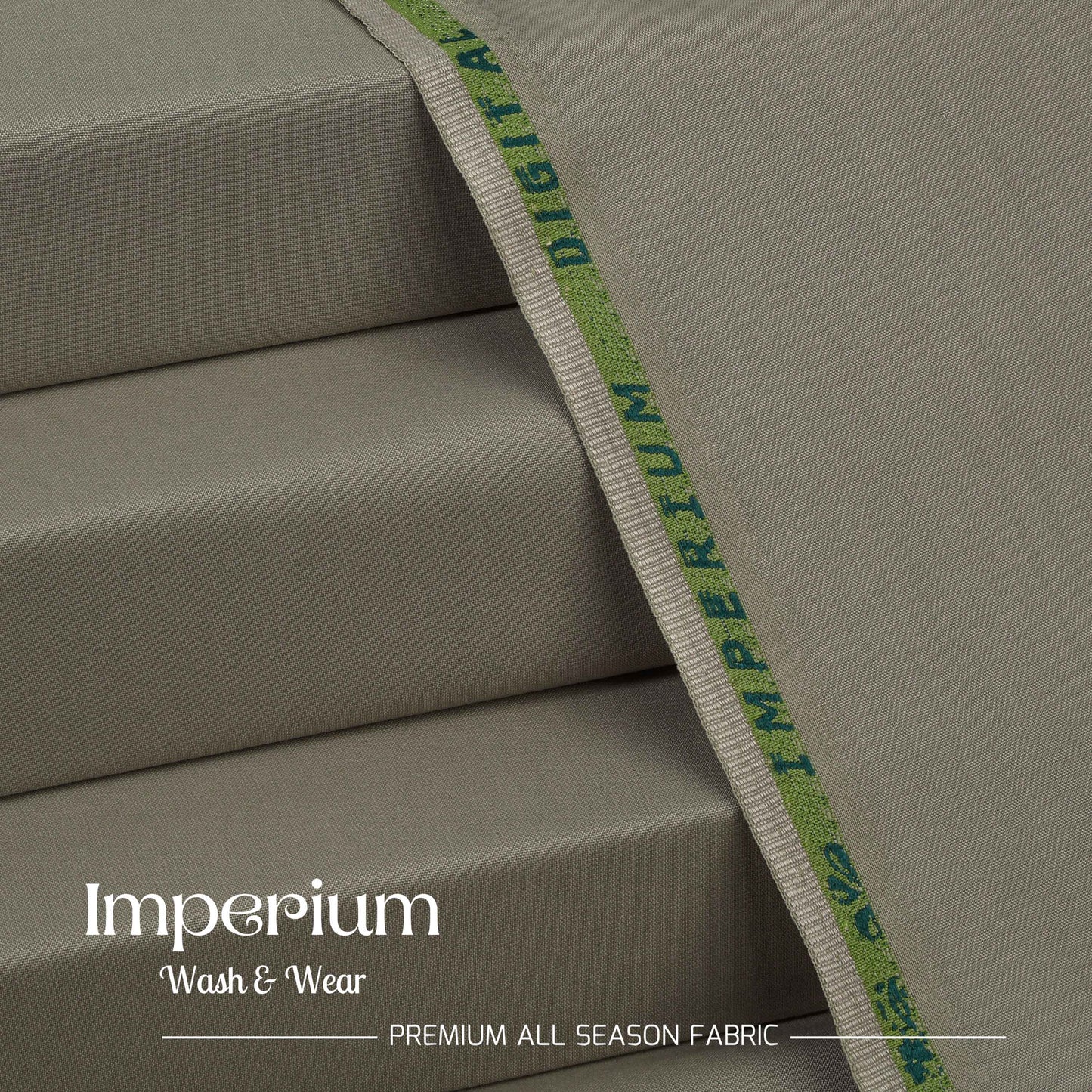 Imperium Wash & Wear - Khaki - All Season Blended Collection