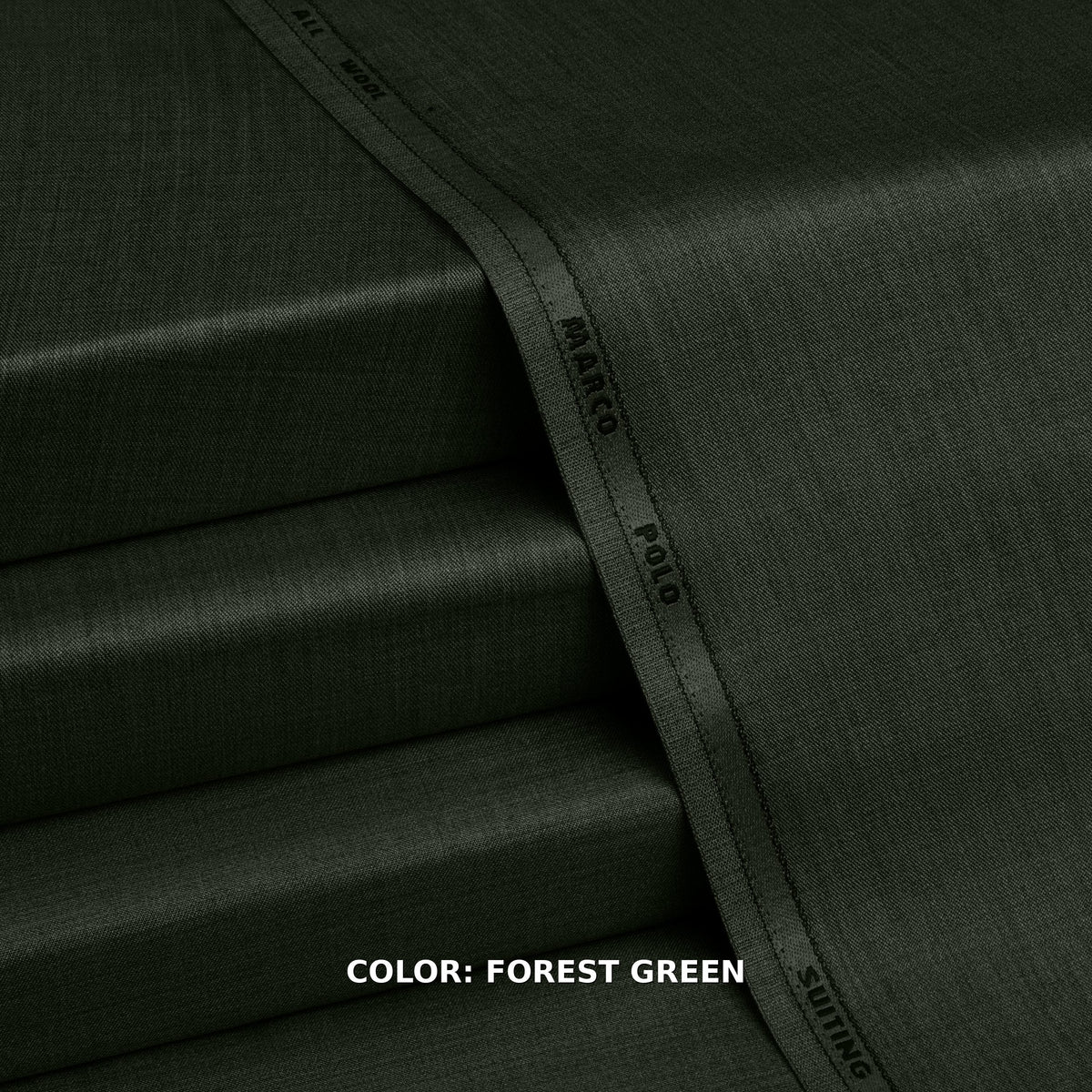 Marco Polo Suiting - Forest Green