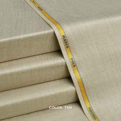 Marco Polo Suiting - Premium Winter Fabric - Tan