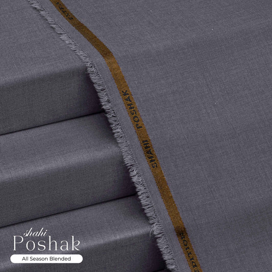 Shahi Poshak - All Season - Wash& Wear - Militia Blue