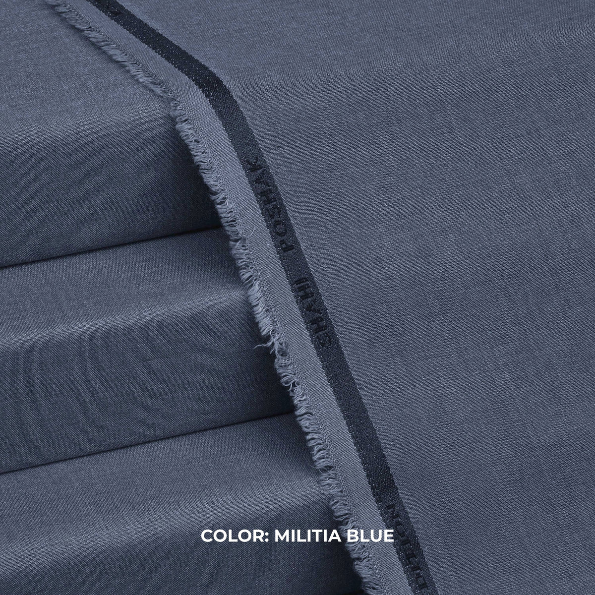 Shahi Poshak – Premium All-Season Wash & Wear – Militia Blue