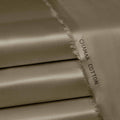 Mocha - Chamak Cotton Satin - Semi Stiff