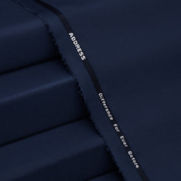 Address - Premium Blended Fabric - Navy Blue