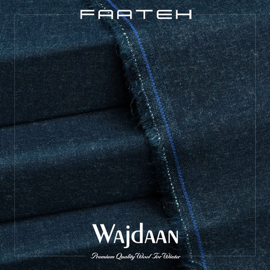 Wajdaan Peacock - Winter Premium Wool Fabric