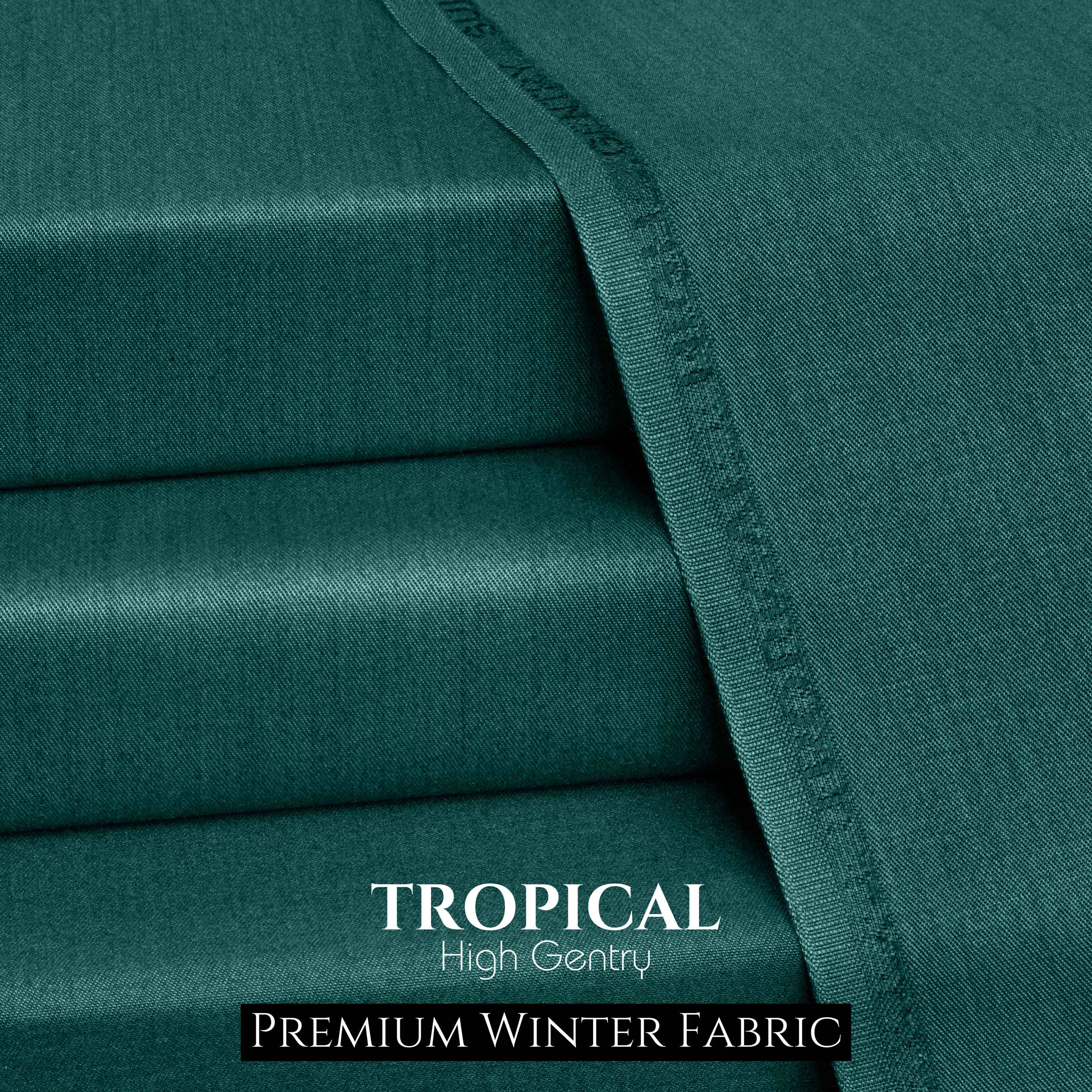 Tropical High Gentry - Peacock - Premium Winter Fabric