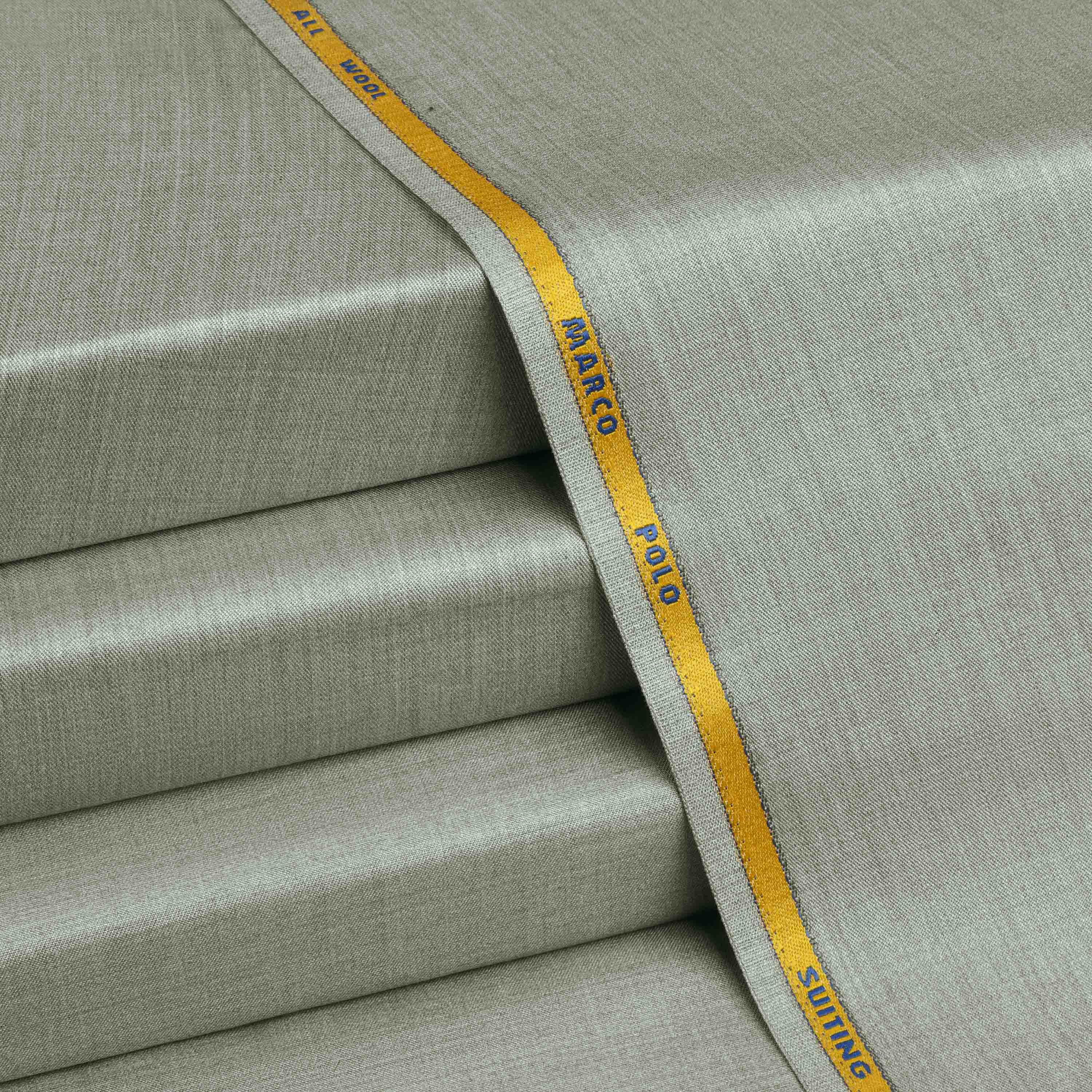 Marco Polo Suiting - Premium Winter Fabric - Pearl Green