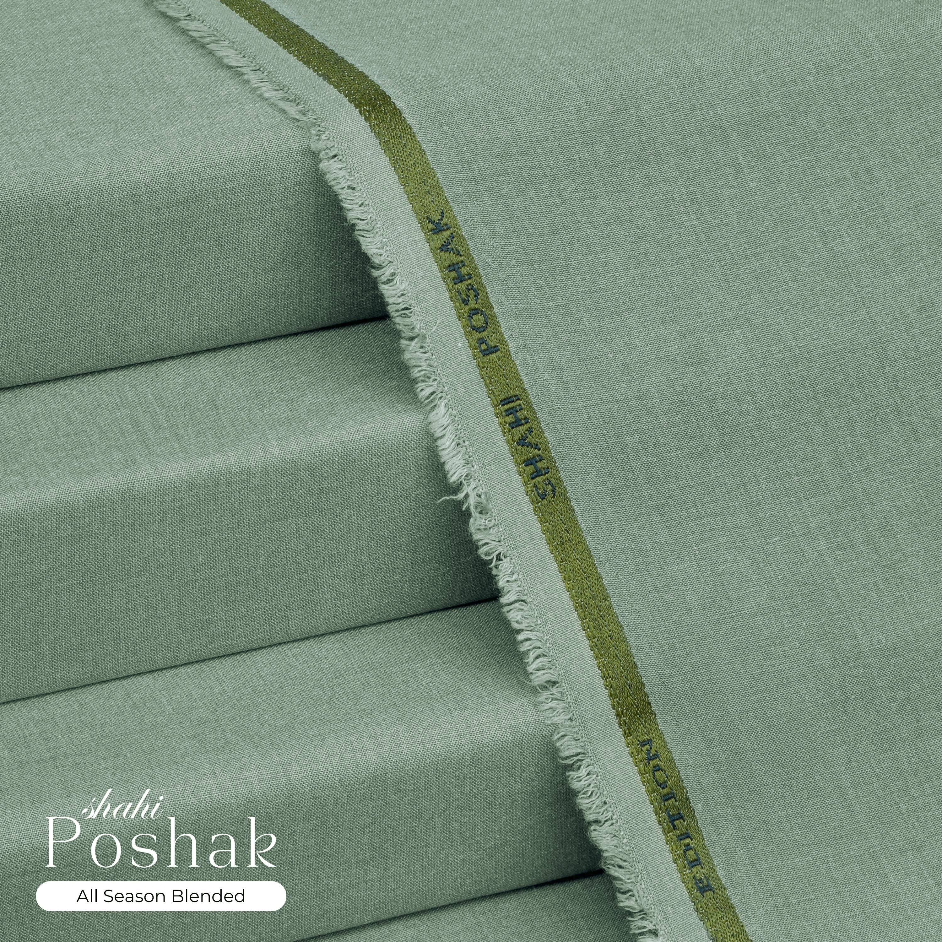 Shahi Poshak - Premium Summer Wash & Wear - Pista