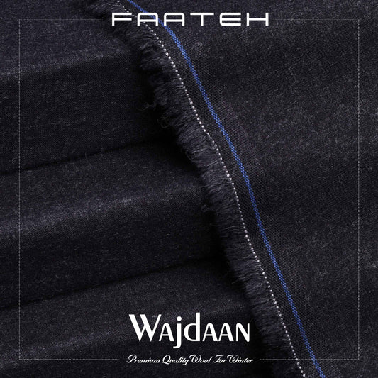 Wajdaan Purple - Winter Premium Wool Fabric