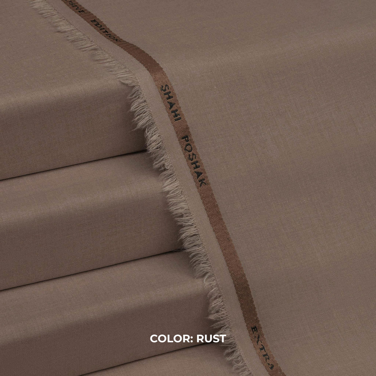 Shahi Poshak – Premium All-Season Wash & Wear – Rust