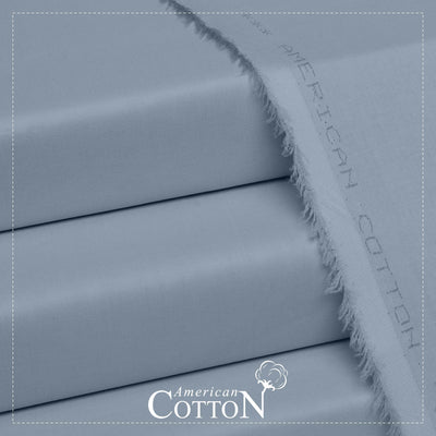 Bluish Gray - American Cotton - Soft
